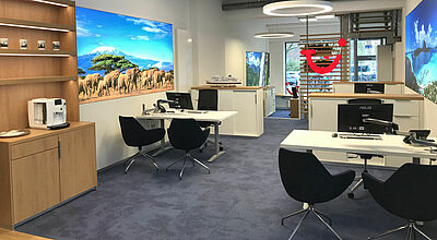 Neuer Standort, neue Einrichtung: TUI Store in Münster. Foto: TUI