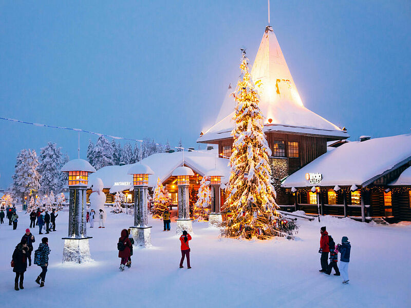 Winterfreuden in Rovaniemi – Lufthansa steuert das nordische Ziel künftig an. Foto: Lufthansa