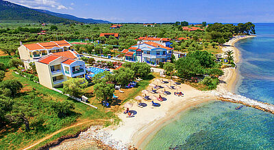 Der neue Sportclub Aegean Sun auf der Insel Thassos