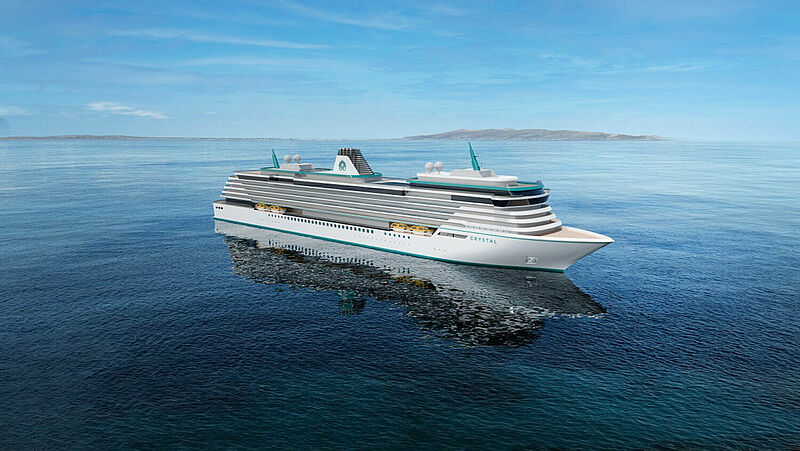 So sollen die neuen Suiten-Schiffe von Crystal Cruises aussehen