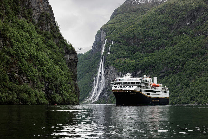 Für viele Havila-Gäste ist der Geirangerfjord der Hauptbuchungsgrund für eine Reise auf der norwegischen Postschiffroute