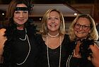 Die Gastgeberinnen Tina Kirfel (Kiticon), Ellen Bettridge (Uniworld) und Bettina Zwickler (Passage-Kontor)…