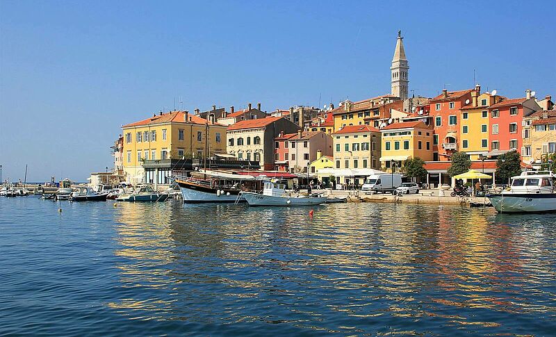 War in der ersten Jahreshälfte das zweitbeliebteste Ziel nach Dubrovnik: die istrische Stadt Rovinj