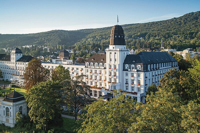 Im Kurhotel im alten Stil, aber moderner als je zuvor: das Steigenberger Hotel Bad Neuenahr