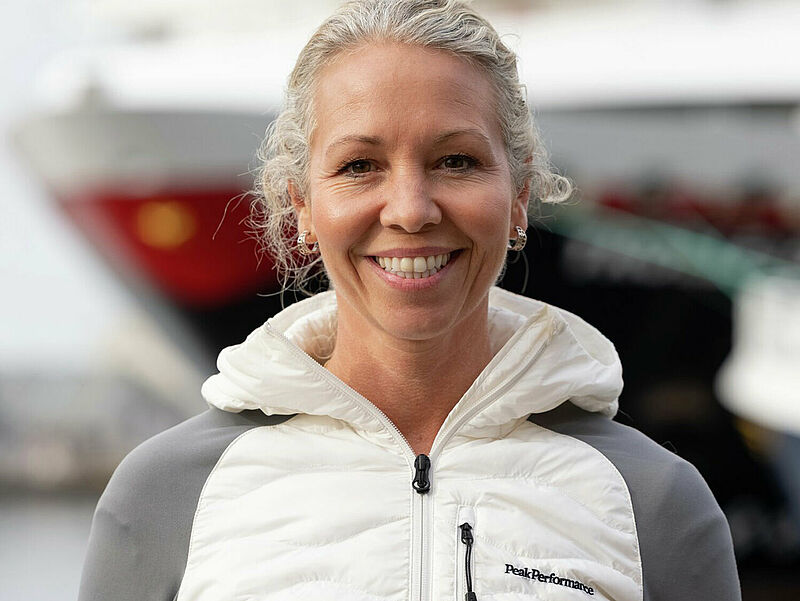 Die Norwegerin Hedda Felin leitet als CEO die Postschiffsparte der Hurtigruten Group