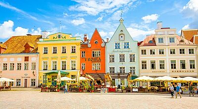 Estlands schmucke Hauptstadt Tallinn ist ein Besuchermagnet